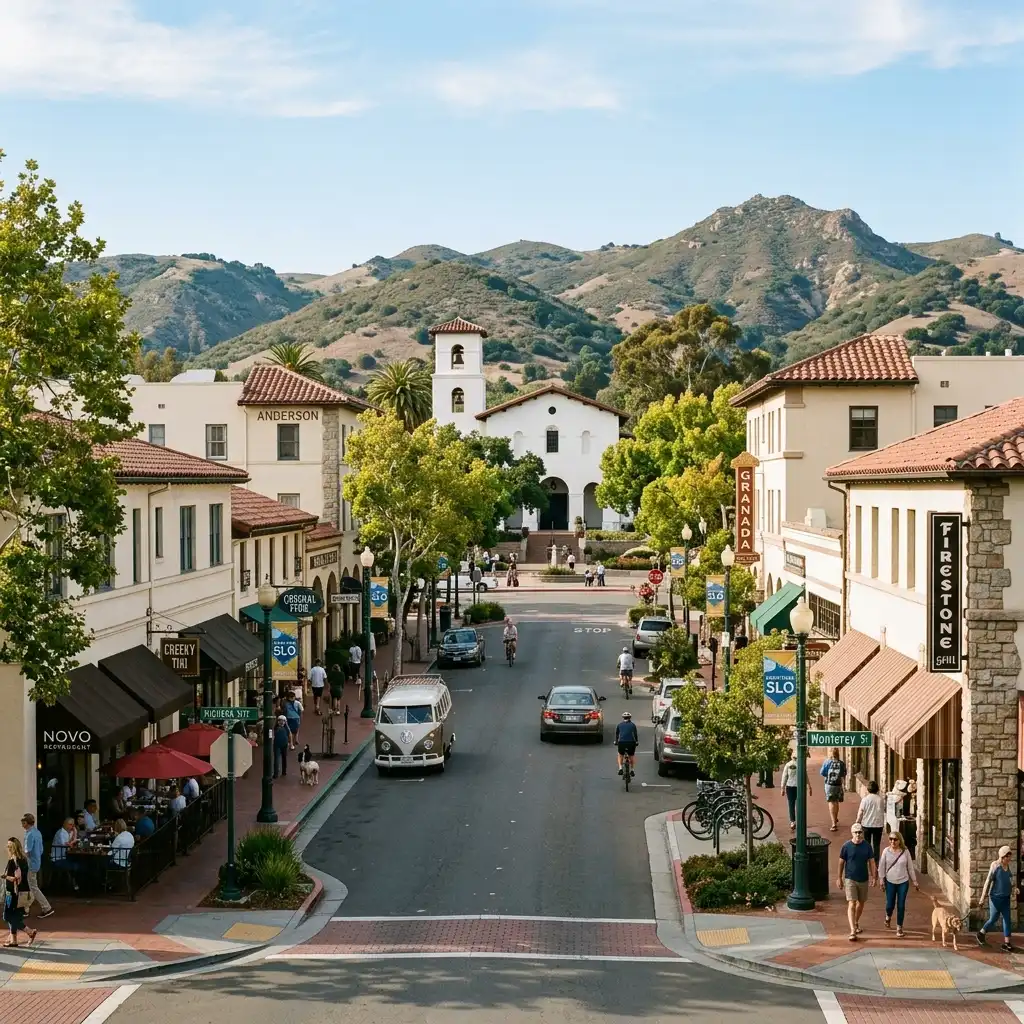 Downtown San Luis Obispo explore pahe