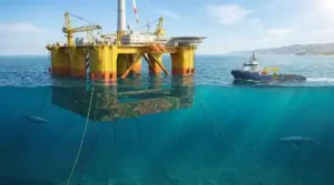 Vessel approaching offshore